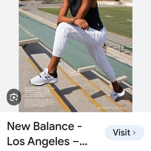 New Balance sports style select woven pant